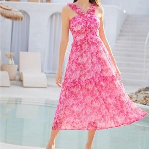 GRACE KARIN Women’s Summer Boho Floral Tiered Dress